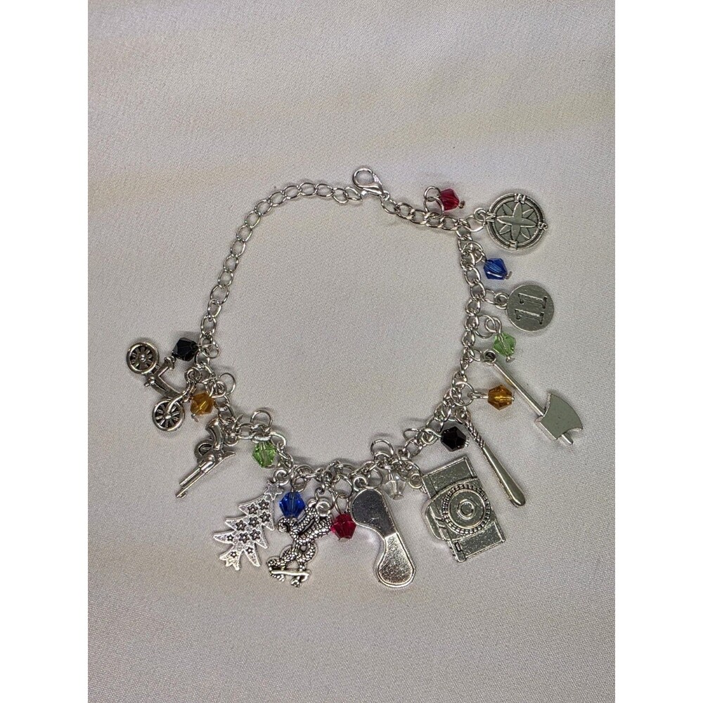 Stranger Things TV Series 10 Themed Charms Charm BRACELET Jewelry TV Show